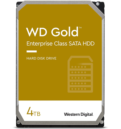 Hard Disk Interno WD Gold WD4004FRYZ 4TB SATA III 256MB (D)