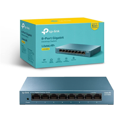 TP-Link LiteWave Switch 8-port 10/100/1000 LS108G