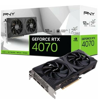 Scheda Video PNY GeForce® RTX 4070 12GB Verto Dual Fan