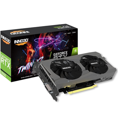 VGA Inno3D GeForce® RTX 3050 6GB Twin X2