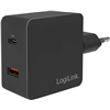 LogiLink Steckdosendapter 1x USB 1x USB-C - PA0220