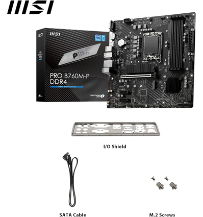 MB MSI PRO B760M-P DDR4 S1700