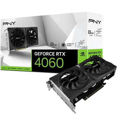 Scheda Video PNY GeForce® RTX 4060 8GB Verto Dual Fan