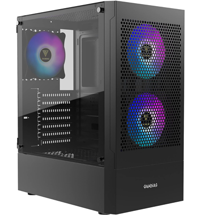 GAMDIAS CASE MID TOWER TALOS E3 3x120mm ARGB MESH