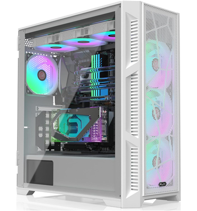 RAIJINTEK CASE M.TOWER PONOS ULTRA WHITE MS 4 ARGB FAN*4 TYPE C USB3.0