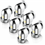 RAIJINTEK RACCORDO 90GR PELIAS SILVER D140906 (6pcs) TUBO RIGIDO OD14mm/ID1