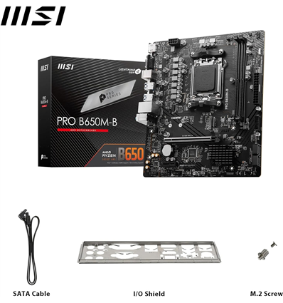 MB MSI PRO B650M-B M.ATX DDR5 AMD AM5