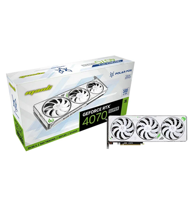 Scheda Video Man GeForce® RTX 4070 SUPER 12GB Polar Fox - White Triple