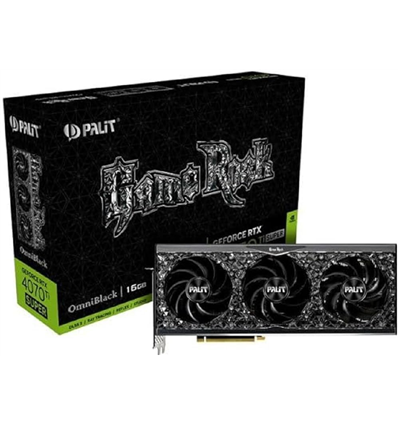 Scheda Video Palit GeForce® RTX 4070 Ti Super 16GB GameRock OmniBlack