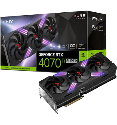 Scheda Video PNY GeForce® RTX 4070 TI SUPER 16GB XLR8 Gaming Verto OC