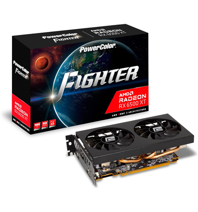 Scheda Video PowerColor Radeon Fighter RX 6500XT 8GB GDDR6