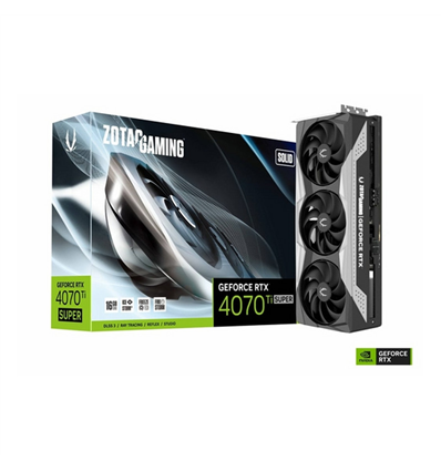 Scheda Video ZOTAC GeForce® RTX 4070 TI SUPER 16GB Solid