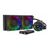 GAMDIAS RAFF.LIQUIDO CHIONE P3-240U 2xFAN ARGB LCD