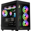 GAMDIAS CASE TOWER NESO P1 B NERO 2*TG 5V ARGB MB (x RTX4090..)