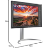 Monitor LG 27UP85NP-W 68,40cm (27)LED,2xHDMI,DisplayPort,USB-C,SP, 4K