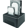 HDD Dockingstation LogiLink Quickport USB 3.0 2-Port für 2,5/3,5 SATA HDD/SSD QP0029