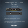 NETGEAR Plus Switch 5-port 10/100/1000 GS305EPP-100PES