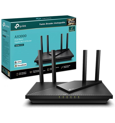 TP-Link Wireless Router Archer AX55 4-port Switch