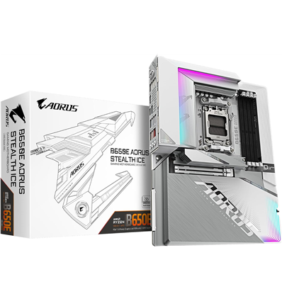 Scheda Madre Gigabyte GA-B650E-AORUS STEALTH ICE (AM5) ATX