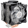 Ventola MasterAir MA621P esclusiva AMD TR4, 2x MasterFan MF120R RGB, 600-1800RPM, 6 heatpipes, Wired RGB Controller