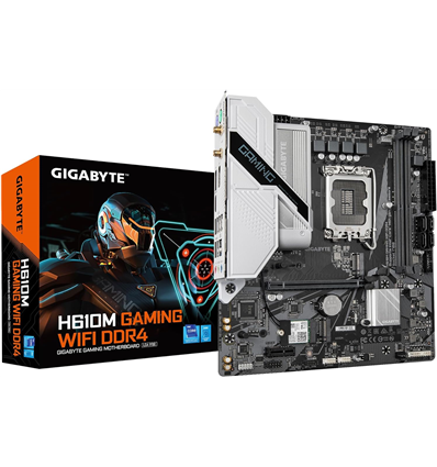 Scheda Madre Gigabyte GA-H610M GAMING WF DDR4 (1700) (D)