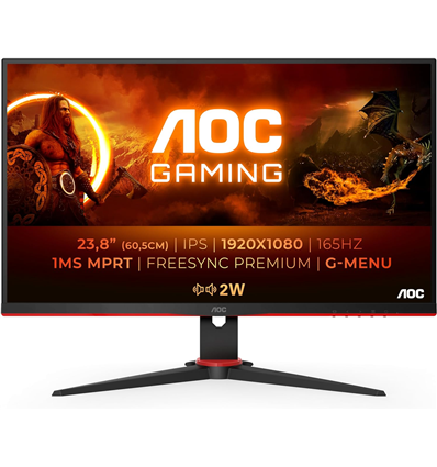 Monitor AOC 24G2SPAE/BK G2 60cm(23,8)LED,2xHDMI,VGA,DisplayPort,SP