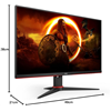 Monitor AOC 24G2SPAE/BK G2 60cm(23,8)LED,2xHDMI,VGA,DisplayPort,SP