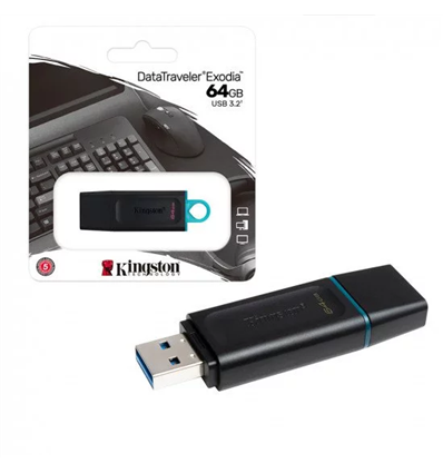 USB Stick 64GB Kingston DataTraveler Exodia USB 3.2 DTX/64GB