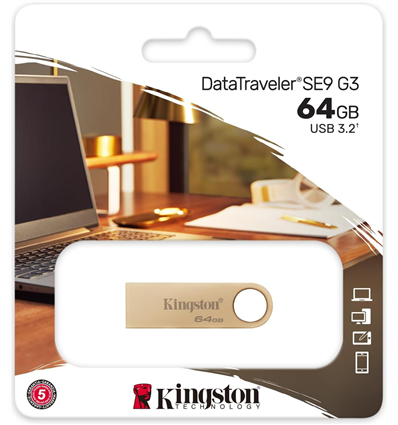 USB Stick 64GB Kingston DataTraveler SE9 G3 USB 3.2 DTSE9G3/64GB