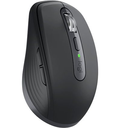 Mouse Logitech MX Anywhere 3S for Business - rechts - Laser - RF Wireless + Bluetooth - 8000 DPI - Graphit (910-006958)