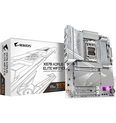 Scheda Madre Gigabyte GA-X870 AORUS ELITE WF7 ICE (AM5) (D)