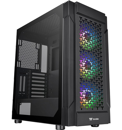 THERMALTAKE CASE M.TOWER VERSA T27 ARGB TG 3x120 ARGB FAN