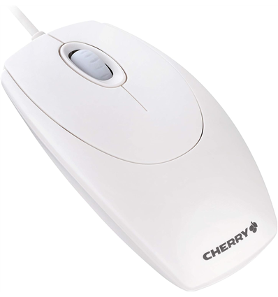 Mouse Cherry Optical WheelMouse weiß-grau (M-5400-0)