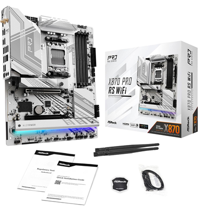 Scheda Madre AsRock X870 Pro RS WiFi (AM5) (D)