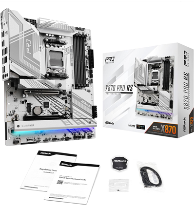 Scheda Madre AsRock X870 Pro RS (AM5) (D)