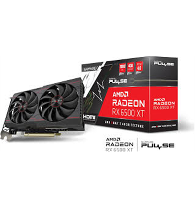 Scheda Video SAPPHIRE PULSE RADEON RX 6500 XT 4GB Gaming OC GDDR6 HDMI/DP (UEFI)