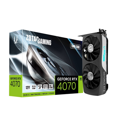 Scheda Video ZOTAC GeForce® RTX 4070 12GB Twin Edge D6