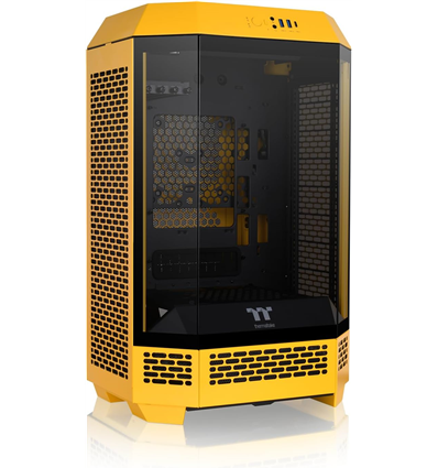 THERMALTAKE CASE MICRO THE TOWER 300 BUMBLEBEE WIN SPCC 3*TG 2FAN*CT140 MET