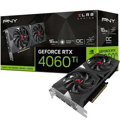 Scheda Video PNY GeForce® RTX 4060 TI 16GB Verto OC