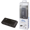 LogiLink USB 2.0 Hub 4-port mit Netzteil - UA0085