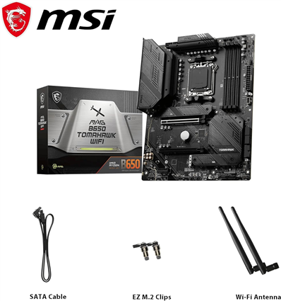 MB MSI MAG B650 TOMAHAWK WIFI AMD AM5