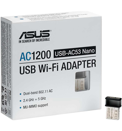 Asus Network Adapter USB-AC53 (90IG03P0-BM0R10)