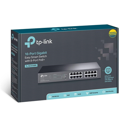 TP-Link Switch 16-port 10/100/1000 TL-SG1016PE