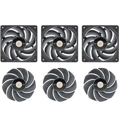 PC- FAN Thermaltake ToughFan EX12 3 Fan Pack CL-F171-PL12BL-A