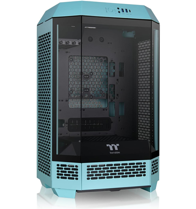 THERMALTAKE CASE MICRO THE TOWER 300 TURQUOISE WIN SPCC 3*TG 2FAN*CT140 ME