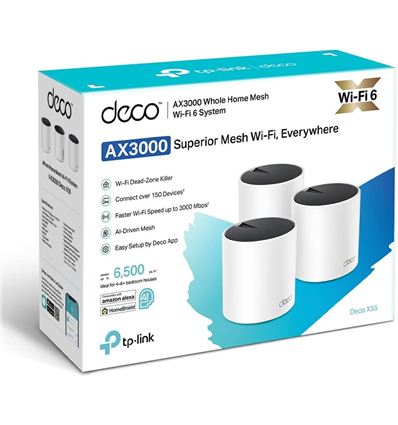 TP-Link WLAN System DECO X55 3-Pack (3 Router)