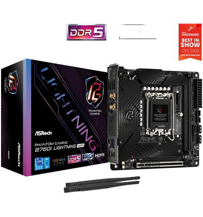 ASROCK B760I LIGHTNING WIFI (1700) (D)