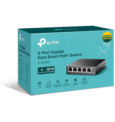 TP-Link Switch TL-SG105PE 5-port 10/100/1000