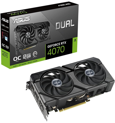 Scheda Video Asus GeForce® RTX 4070 12GB DUAL EVO OC D6