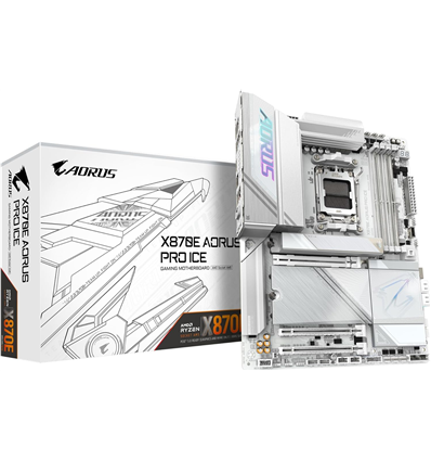 Scheda Madre Gigabyte GA-X870E AORUS PRO ICE (AM5) (D)